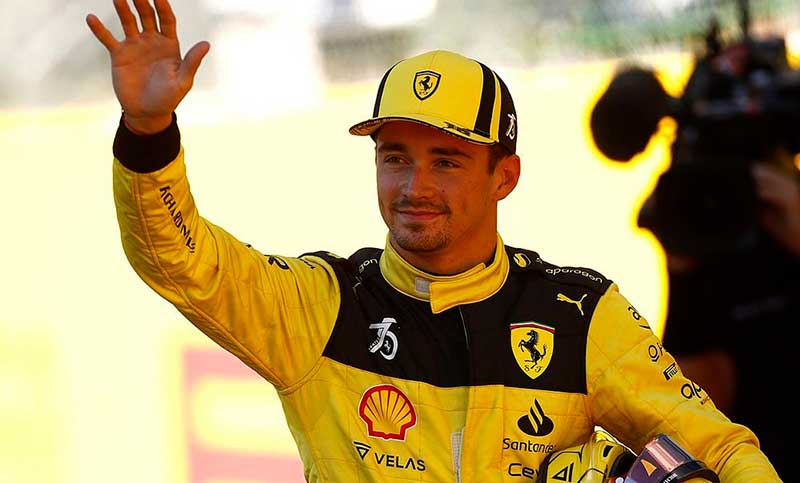 Fórmula 1: Leclerc consiguió la pole position en Italia