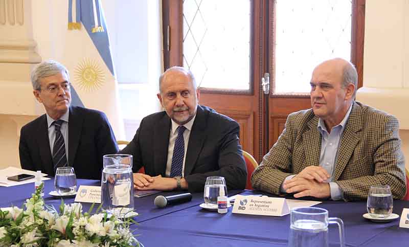 Perotti se reunió con el representante del BID en Argentina con el foco en obras para la provincia