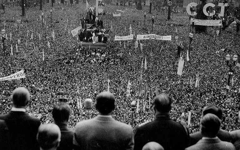 El día que una multitud se convocó a la Plaza de Mayo para reclamar la liberación de Perón
