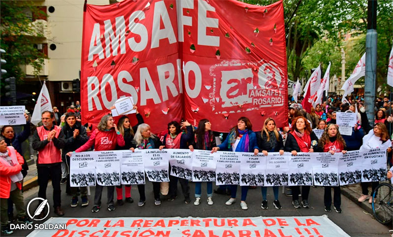 Amsafe Rosario rechazó la oferta del Gobierno y definen en asamblea provincial