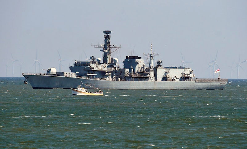 La Marina Real británica envía un barco al Mar del Norte después de los ataques a los gasoductos