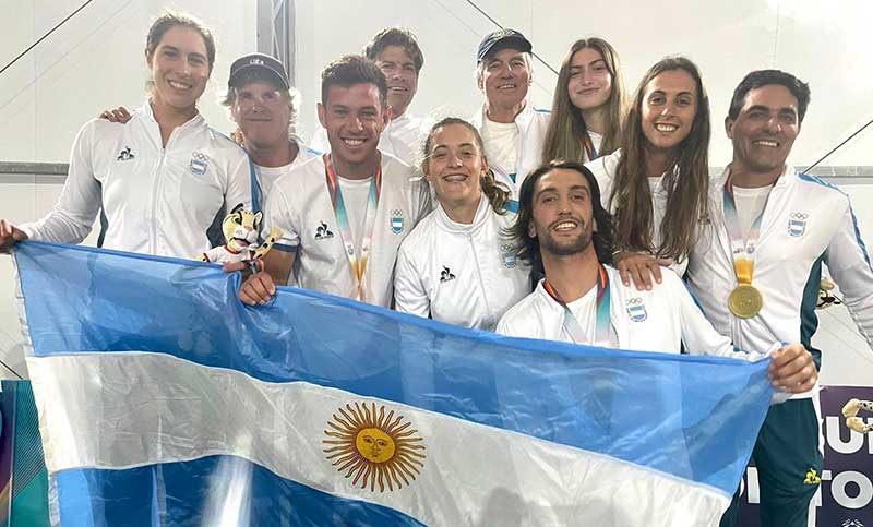 Juegos Odesur: la vela suma tres medallas doradas para Argentina