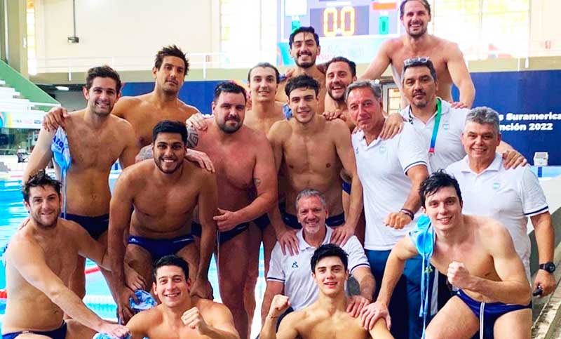 Los Yacarés apabullaron a Chile y jugarán la final de waterpolo en los Odesur