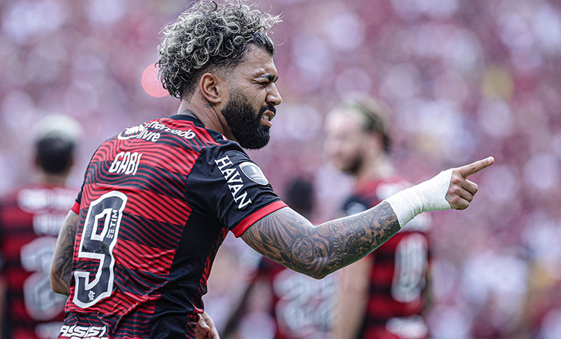 Apareció Gabigol, Flamengo venció a Paranaense y se llevó la Libertadores