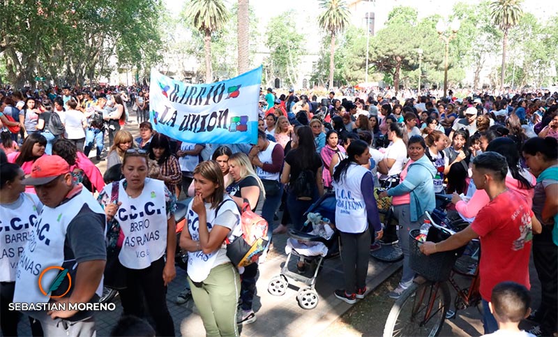 Con una marcha por Rosario, organizaciones recordaron el “último día de libertad” de pueblos originarios