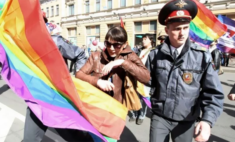 Avanza en Rusia endurecimiento de ley contra el colectivo LGBTIQ+