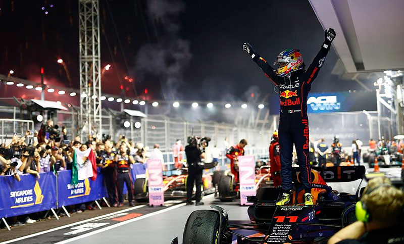 Fórmula 1: Checo Pérez se quedó con el Gran Premio de Singapur