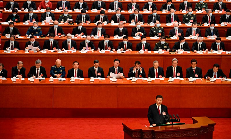 Xi Jinping abrió el congreso del PC Chino, que podría otorgarle otro mandato