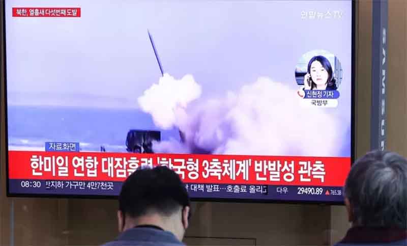 Alarma en Japón por un misil lanzado por Corea del Norte