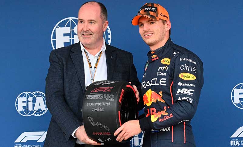 Fórmula 1: Verstappen se quedó con la pole position en Japón
