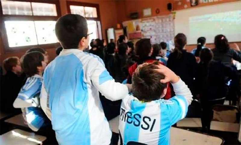 Mundial de Qatar: ¿Se podrán ver los partidos de Argentina en las escuelas santafesinas?
