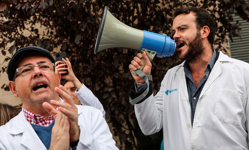 Madrid: comienza huelga por tiempo indefinido de médicos y pediatras de Atención Primaria