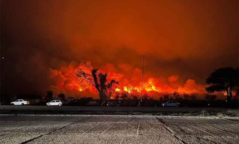 Cinco provincias registran focos activos de incendios forestales