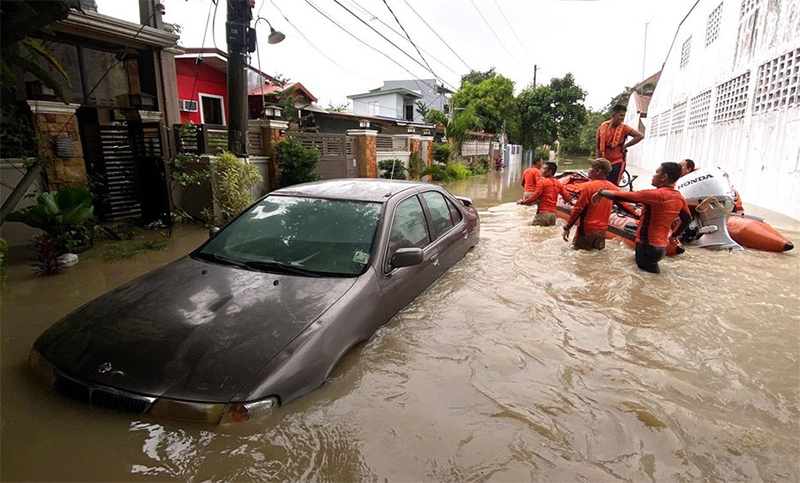 Ascienden a 150 los muertos por la tormenta tropical Nalgae en Filipinas