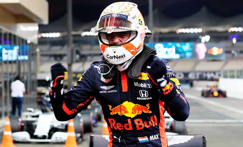 Fórmula 1: el campeón Verstappen obtuvo la pole position en Abu Dhabi