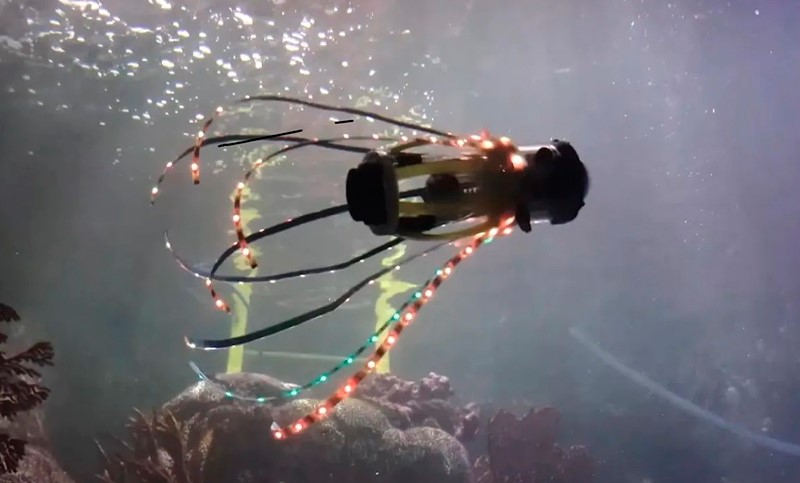 El Squidbot, un robot inspirado en un calamar