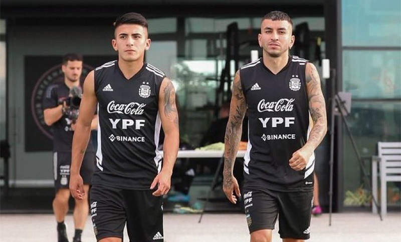 Ángel Correa y Thiago Almada ya se sumaron al seleccionado argentino en Qatar