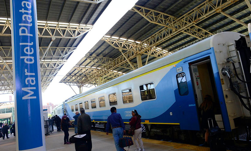 En un día se vendieron más de 230 mil pasajes de tren a Mar del Plata