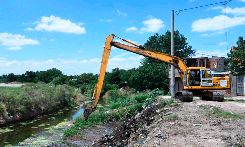 Retiraron más de 110 toneladas de basura del Arroyo Ludueña