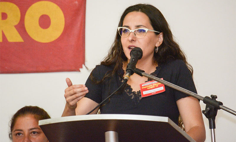 Frente de Izquierda Unidad: Carla Deiana lanzó su precandidatura a gobernadora de Santa Fe