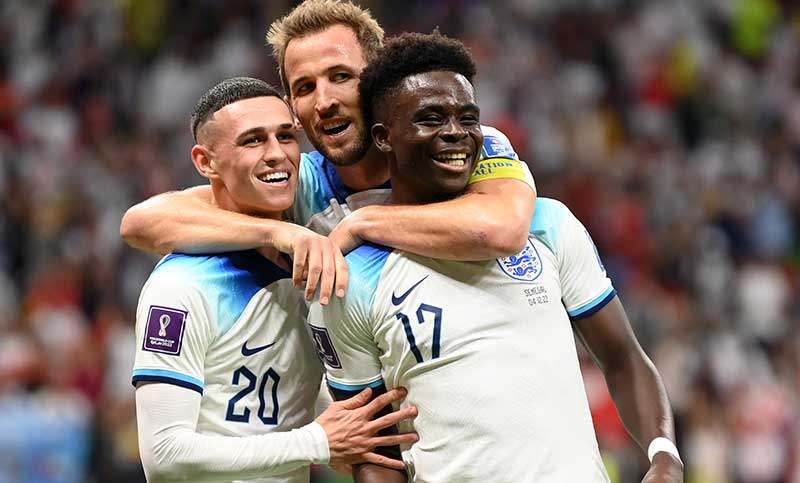 Inglaterra venció a Senegal con autoridad y avanza en la Copa del mundo