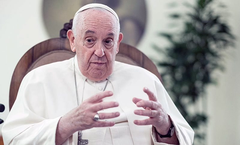 El Papa aseguró que «no hay trabajadores libres sin sindicatos»