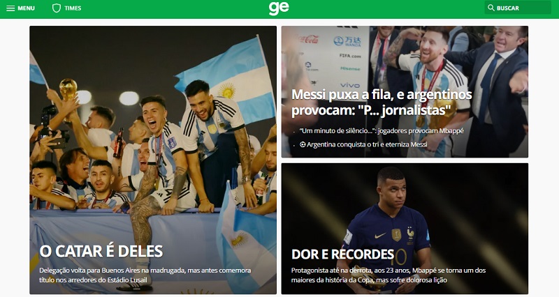 Los diarios de mundo celebraron el triunfo de Argentina en la Final del Mundo