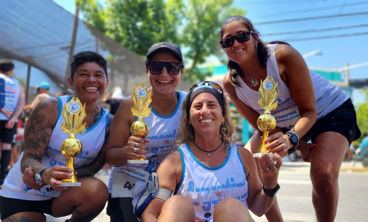 Empalme Graneros festejó el Día del Vecino con su tradicional maratón