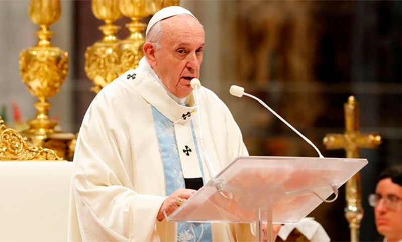 El papa Francisco invitó a vivir una Navidad sobria y humilde con Ucrania «en el corazón»