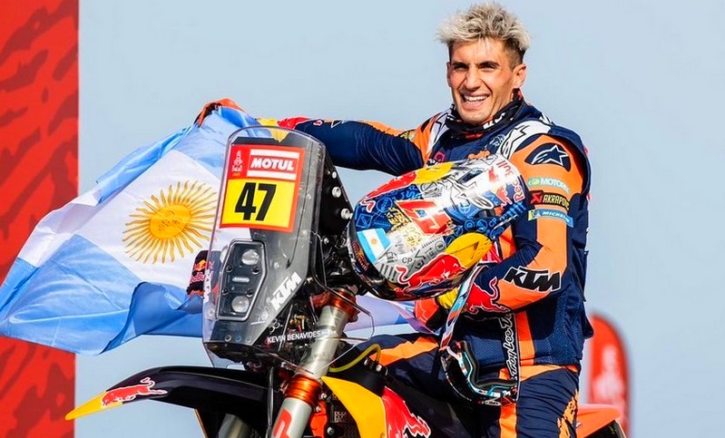 Kevin Benavides ganó el Rally Dakar 2023 en un emocionante final