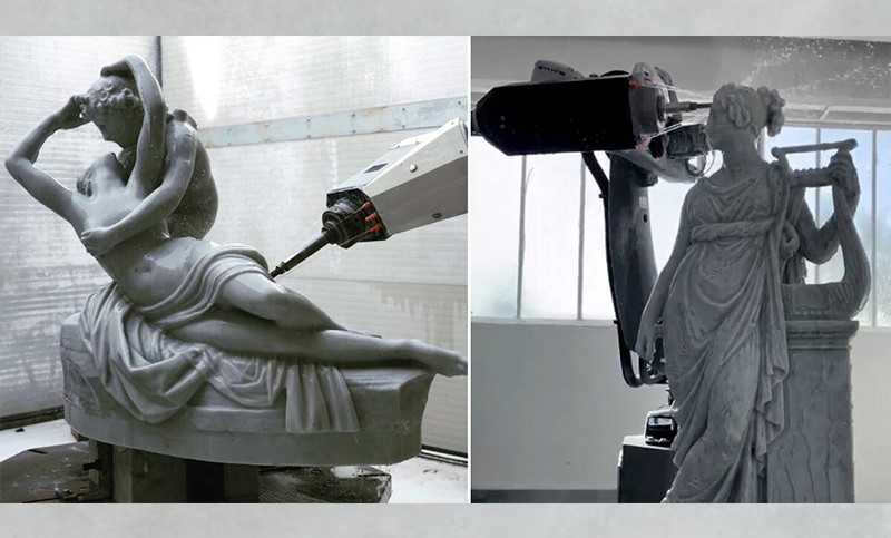 Robotor, el cincel automatizado de la nueva escultura