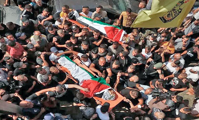 Fuerzas israelíes matan a dos palestinos en una redada militar en Cisjordania