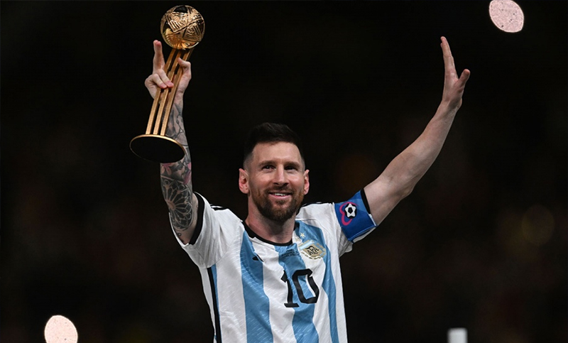 Lionel Messi fue elegido como el mejor futbolista de 2022 por The Guardian