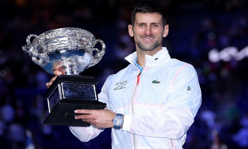 Djokovic logró su décimo Abierto de Australia e igualó el récord de Grand Slam