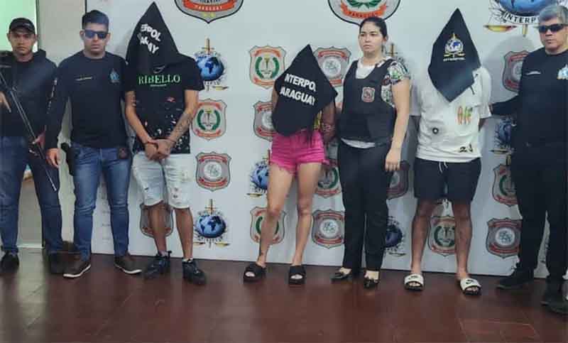 Detuvieron en Paraguay a la pareja prófuga por presunta vinculación narco