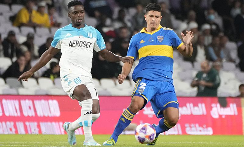 Boca y Racing empatan 1 a 1 en la Supercopa Internacional
