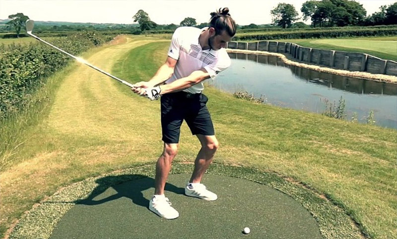 Gareth Bale jugará un torneo profesional de golf