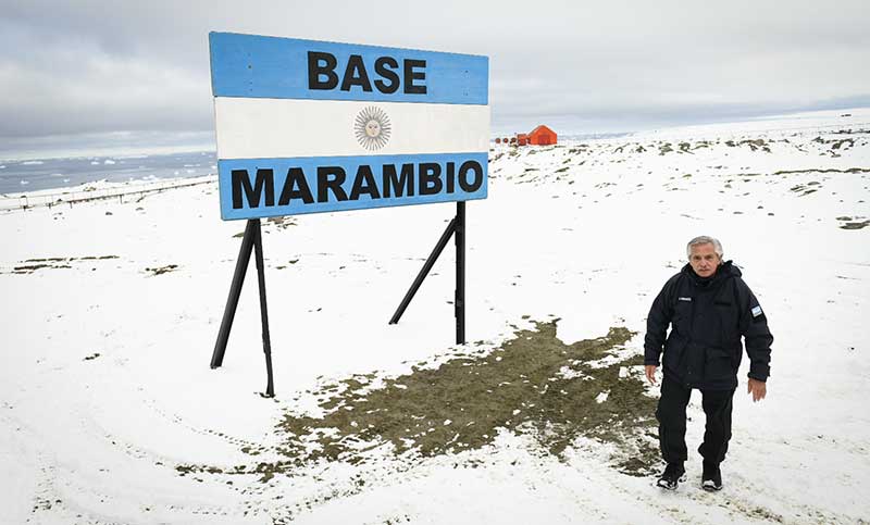 Alberto Fernández: “La Antártida es vital para nuestra soberanía territorial y política”