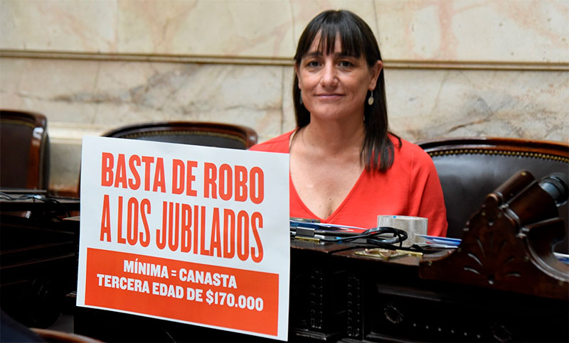 Romina Del Plá: “Esta moratoria no compensa el robo sistemático a los jubilados”