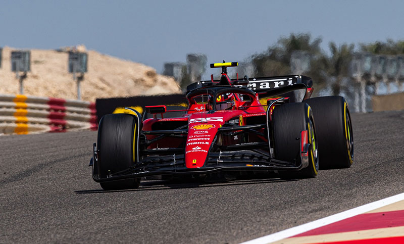 Carlos Sainz consiguió el mejor tiempo en los ensayos de la Fórmula 1