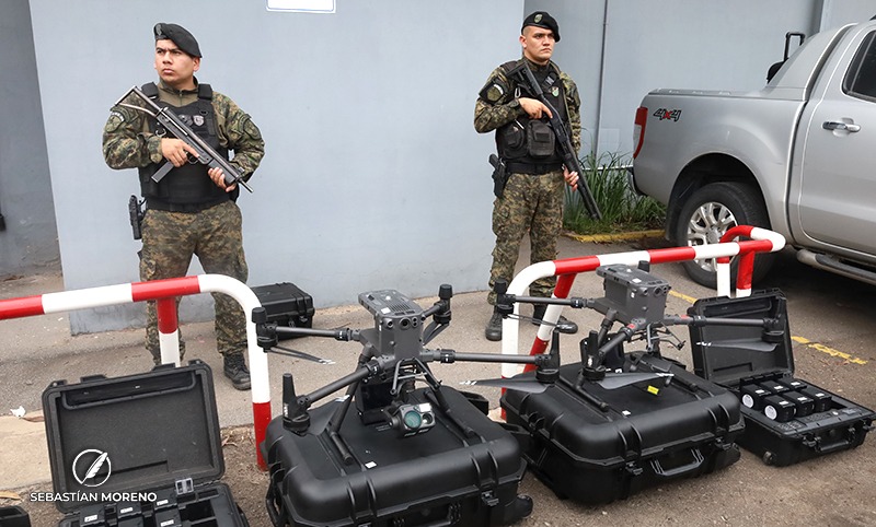 La Provincia presentó los nuevos drones que utilizará en tareas de prevención: 8 volarán en Rosario