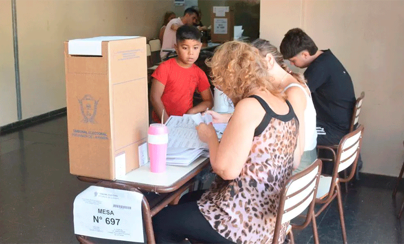 Las elecciones internas de La Pampa concluyeron con muy baja participación