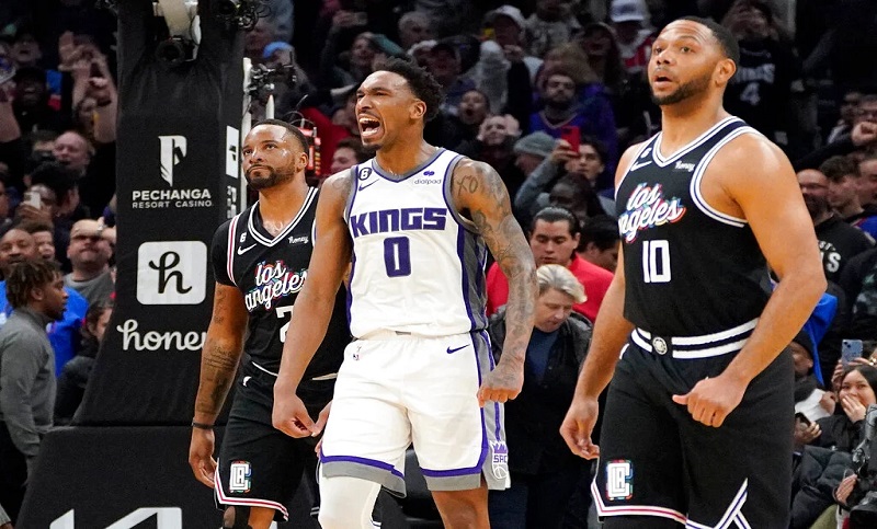 NBA: Sacramento Kings venció a Los Angeles Clippers en el segundo partido con más puntos en la historia