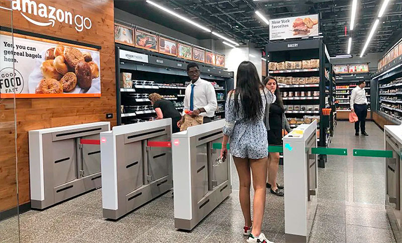 Tambalea el proyecto de supermercados sin cajeros de Amazon que cerrará ocho de ellos