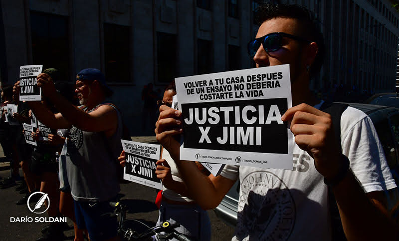 Nuevo pedido de justicia por «Jimi» frente a Tribunales: «Hay un Estado cómplice»