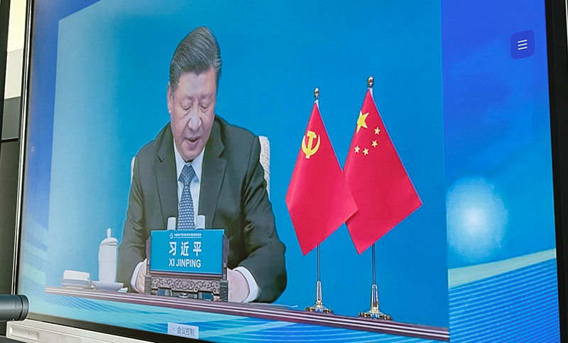 El presidente de China dijo que “los países avanzados deben apoyar sinceramente a otros en su desarrollo”