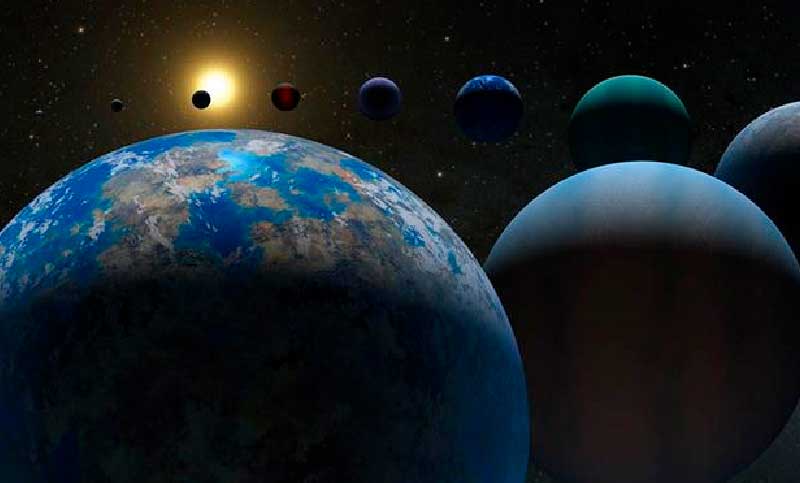 Una inusual alineación de cinco planetas podrá observarse hasta fin de mes