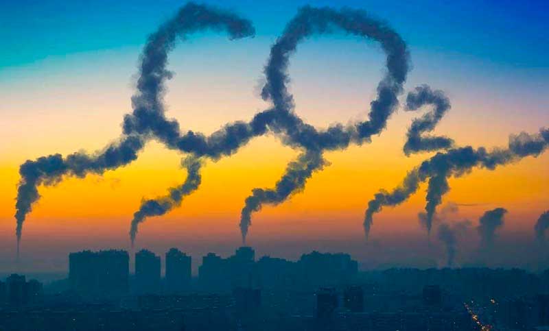 Cambio Climático: durante el 2022 hubo record mundial de emisión de Dióxido de carbono
