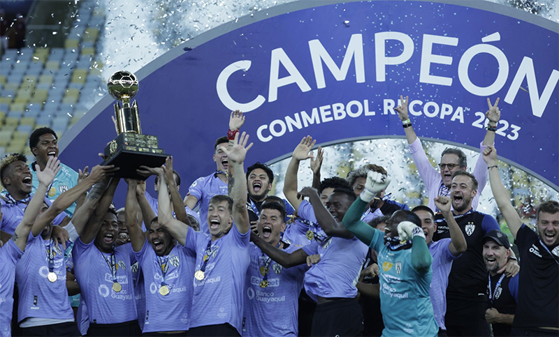 Independiente del Valle venció a Flamengo y se consagró campeón de la Recopa Sudamericana