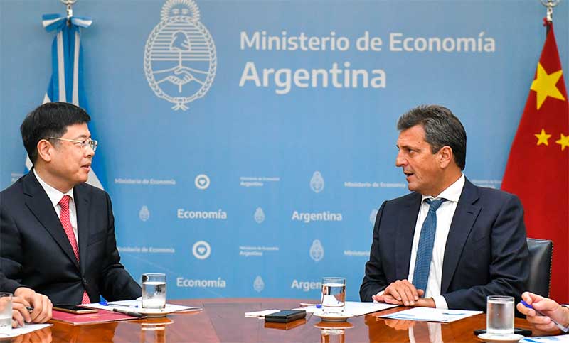 Massa se reunió con el embajador chino: analizaron inversiones para red eléctrica, de agua y gasoductos